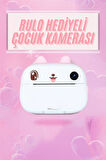 Çocuklar İçin Özel Fotoğraf Makinesi Farklı Desen Seçenekli 3 Adet Rulo
