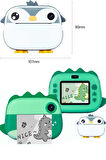 Çocuklar İçin Özel Fotoğraf Makinesi Farklı Desen Seçenekli 3 Adet Rulo