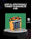 USB Şarjlı Kompakt El ve Boyun Fanı Çok Fonksiyonlu