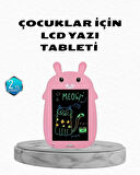 LCD Yazı Tableti 12 inç Tek Tuşla Silme Kilitli Çocuk Eğitim Çizim Tableti