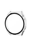 Huawei Watch GT3 42mm Dota Camlı Kasa Ekran Koruyucu - Şeffaf-(5796)