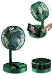Katlanabilir Usb Şarjlı Masaüstü Soğutucu Mini Fan Telefon Tutucu