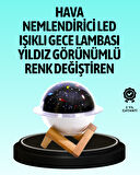 USB ile çalışan projektörlü aromaterapi nemlendirici masaüstü kullanım için