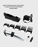 Kablosuz Profesyonel Tıraş Makinesi – Şarjlı 60 Dakika Kullanım Süreli Çeli