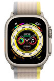 Apple Watch 42mm Trail Kordon - Sarı-Bej-(5796)