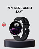 GPS’li Akıllı Saat 500 mAh Batarya Sesli Arama Bildirim Nabız Ölçer Spor Taki