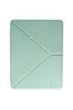 iPad Pro 12.9 (2021) Kılıf Kalemlikli Mars Tablet Kılıfı - Açık Yeşil-(5796)