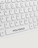 Kablosuz Klavye ve Mouse Seti - Ergonomik Tasarım Sessiz Kullanım Geniş Uyumluluk