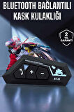 Kask Kulaklık Bluetooth Motosiklet Kulaklık Intercom Su Geçirmez