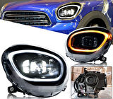Mini Cooper Ön Far Takımı Led (Halojenden DÖnüşüm) 2010 Sonrası Uyumlu