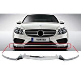 Mercedes AMG W205 2014 Sonrası Sol Ön Tampon Alt Nikelaj