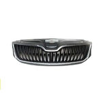 Skoda Rapid Ön Panjur Kromlu 2013 Sonrası Uyumlu