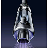 Ozmik ST-126Plus Yüksek Güçlü El Tipi Süpürge 18000Pa Emme Gücü Şarj Edilebilir Numaratör Hediye