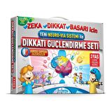 Adeda Dikkati Güçlendirme Seti 3 Yaş + Mısır Seven Mısırcı