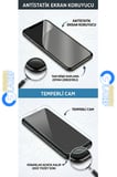 Galaxy S21 FE Kırılmaz Cam Siyah Köşeli Tam Kapatan Ekran Koruyucu Anti-Static