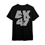Mafia Baskılı Unisex Oversize T-Shirt