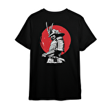 Red Moon Baskılı Unisex Oversize T-Shirt