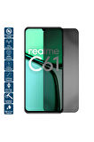 Realme C61 İçin Uyumlu Privacy Hayalet Ekran Koruyucu Film