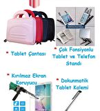 Jedi 010 32GB 10" Tablet Uyumlu Mini Slim Şarjlı Bluetooth Klavye ve Mouse Seti