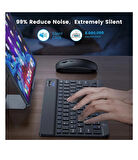 Samsung Galaxy Tab Active3 SM-T577 Tablet İçin Uyumlu Slim Şarjlı Türkçe Bluetooth Klavye ve Mouse Seti
