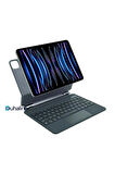 Ipad Klavyeli Manyetik Kılıf Touchpadli RGB Işıklı Bluetooth 10/11. Nesil Air 5/4 10.9"-11" Uyumlu