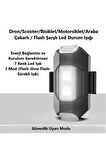 7 Renk Mini Led Şarjlı 45w Dron Scooter Bisiklet Motorsiklet Araba Çakarlı Led Uyarı Işığı