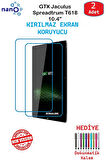 GTX Jaculus Spreadtrum T618 İçin Nano Ekran Koruyucu 9h Esnek 2 ADET