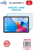 TCL NXTPAPER 11 İçin Nano Ekran Koruyucu 9h Esnek 2 ADET