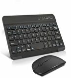 Sprange Vasoun-B10TB 10.1" Tablet İçin Uyumlu Slim Şarjlı Türkçe Bluetooth Klavye ve Mouse Seti