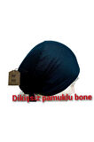 BONE FIRFIRSIZ HİJAB, TESETTÜR BONE, SİYAH PENYE DİKİŞSİZ DÜZ RAHAT BONE 2 ADET