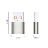 USB to Type-C Dişi Çevirici Dönüştürücü Adaptör (Gold)