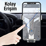 Big Swordman Araç Havalandırma Bölmesi Telefon Tutucu (Siyah)