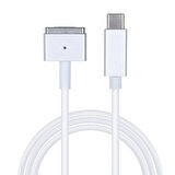 Usb-C To Magsafe 2 Macbook Pro Macbook Air Uyumlu Şarj Kablosu 1.8M (Beyaz)