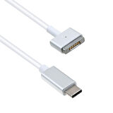 Usb-C To Magsafe 2 Macbook Pro Macbook Air Uyumlu Şarj Kablosu 1.8M (Beyaz)