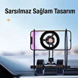 CZY-F82Y 360 ° Dönebilen MagSafe Araç İçi Telefon Tutucu (Siyah)
