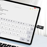 Type-C to USB + TF Kart Çevirici Otg Adaptör (Siyah)