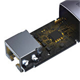 Baseus Lite Series 100Mbps USB to RJ45 Ethernet LAN Port Adaptör (Gri)