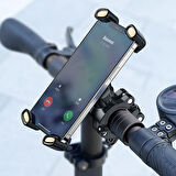 Baseus Quick to take 360 Derece Dönebilen Bisiklet ve Motosiklet Telefon Tutucu (Siyah)