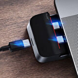Baseus Armor Age 9in1 Type-C Çok Fonksiyonlu HUB HDMI RJ45 USB 3.0 (Gri)