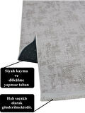 Kaymaz Taban Saçaklı Kesme Halı Yolluk Nevra Asos Vizon