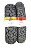 120/90-10 Tl Ve 90/90-12 Tl Dubleks Lastik Set