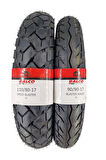 MOTOR LASTİK 110/80-17 VE 90/90-17 LASTİK TAKIMI TL (TUBELESS - DUBLEKS)