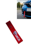 Dacia Uyumlu Çıt Çıtlı Tampon Dili Çeki İpi - Spor Görünümlü Oto Tampon Sticker & Arma Aksesuar