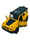 Metal Model Oyuncak Çek Bırak Haraket Eden Kapı Açılır 1.36 Sarı Mercedes G