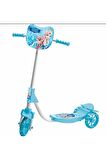3 Tekerlekli Şefaf Slikon Tekerlekli Scooter Çocuk Frenli 80x60 Cm Snow Star