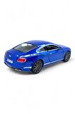 Bentley Continental GT Speed Model Araba 1,36 Ölçek Lisanslı Çek Bırak Araba Kapı Aç Kapa Mavi