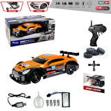 Uzaktan Kumandalı Full Fonksiyon Şarjlı 4x4 Drift Arabası Işıklı Ve Buharlı 1.16 Ölçekli Gtr