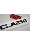 Benz CLA 250 Bagaj Parlak Siyah ABS 3M 3D Yazı Logo
