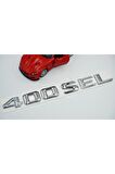 400 Sel Bagaj Krom Metal 3m 3d Yazı Logo