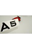 Audi A5 Bagaj Krom 3m Yazı Logo Uyumlu